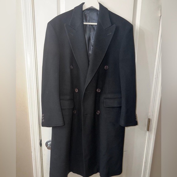 Burberry vintage Men's Black Trench Coat - Picture 6 of 12